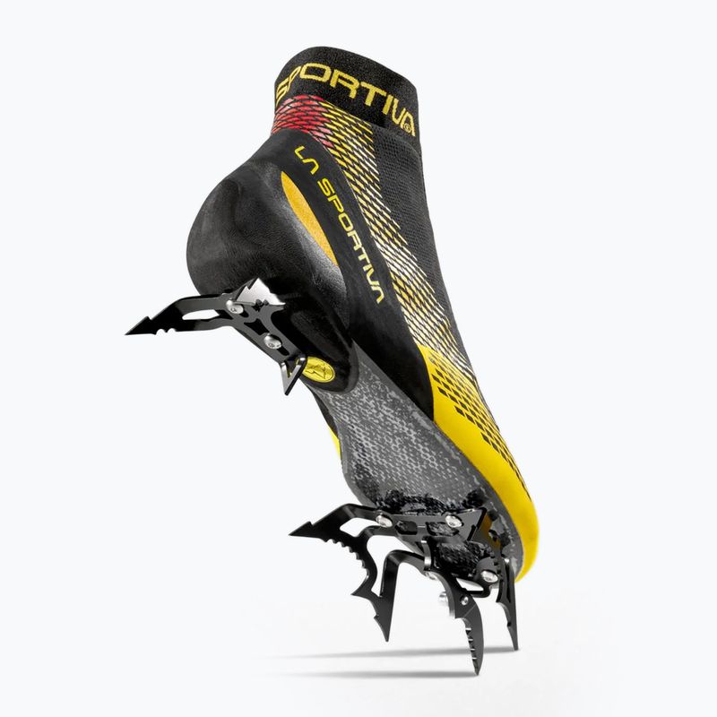 Scarpette da arrampicata La Sportiva Mega Ice Evo black/yellow 12
