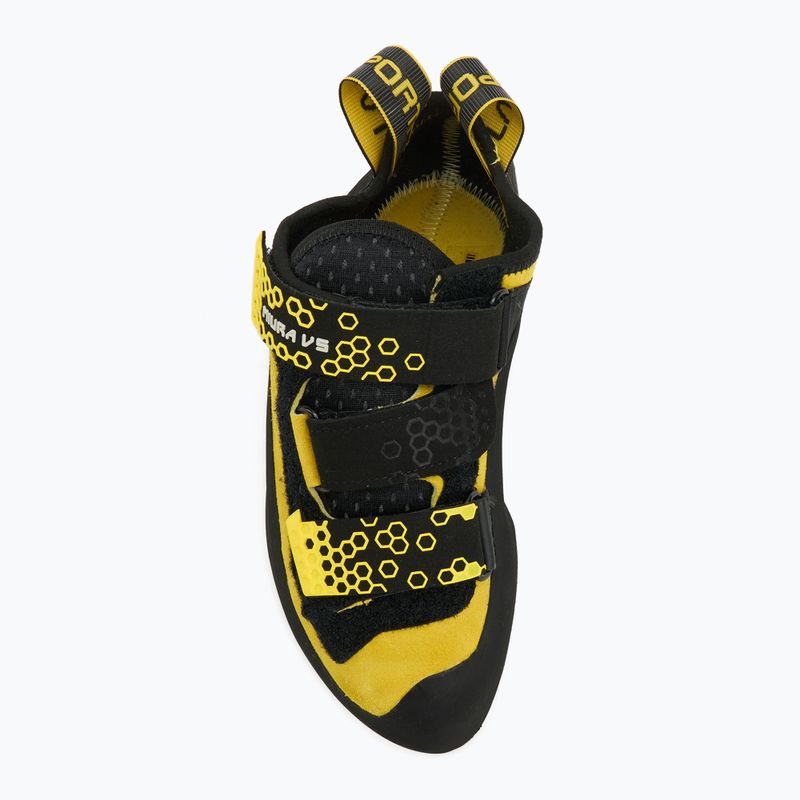 Scarpe da arrampicata uomo La Sportiva Miura VS black/yellow 5