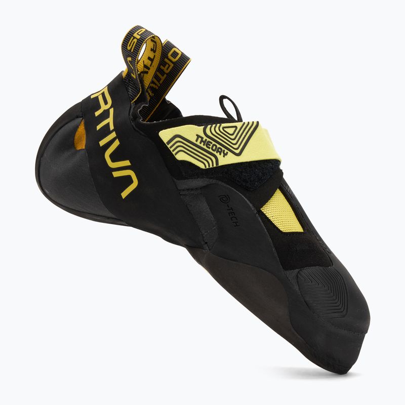 Scarpette da arrampicata da uomo La Sportiva Theory yellow/black 2