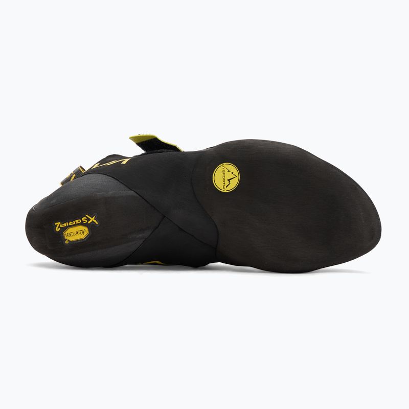 Scarpette da arrampicata da uomo La Sportiva Theory yellow/black 4