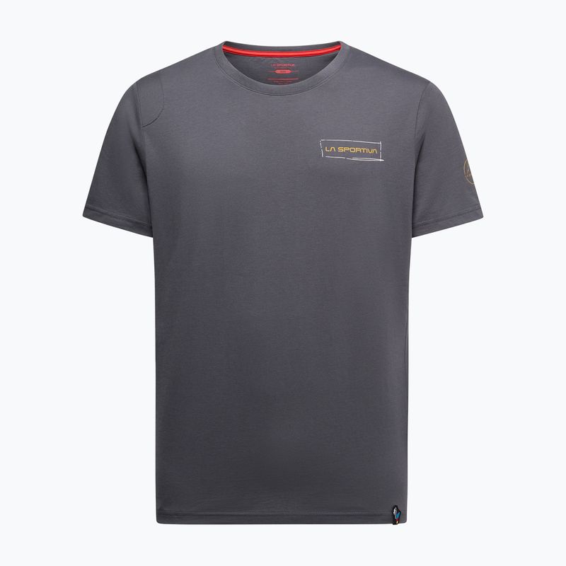 T-shirt uomo La Sportiva Mantra onyx/savanna