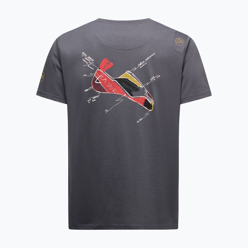 T-shirt uomo La Sportiva Mantra onyx/savanna 2