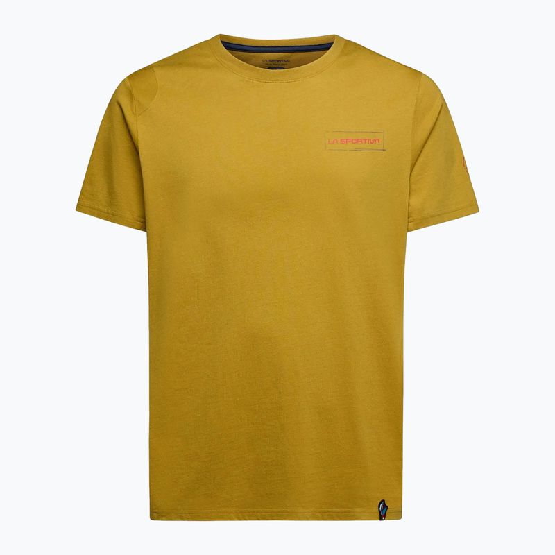 T-shirt uomo La Sportiva Mantra savanna/mountain red