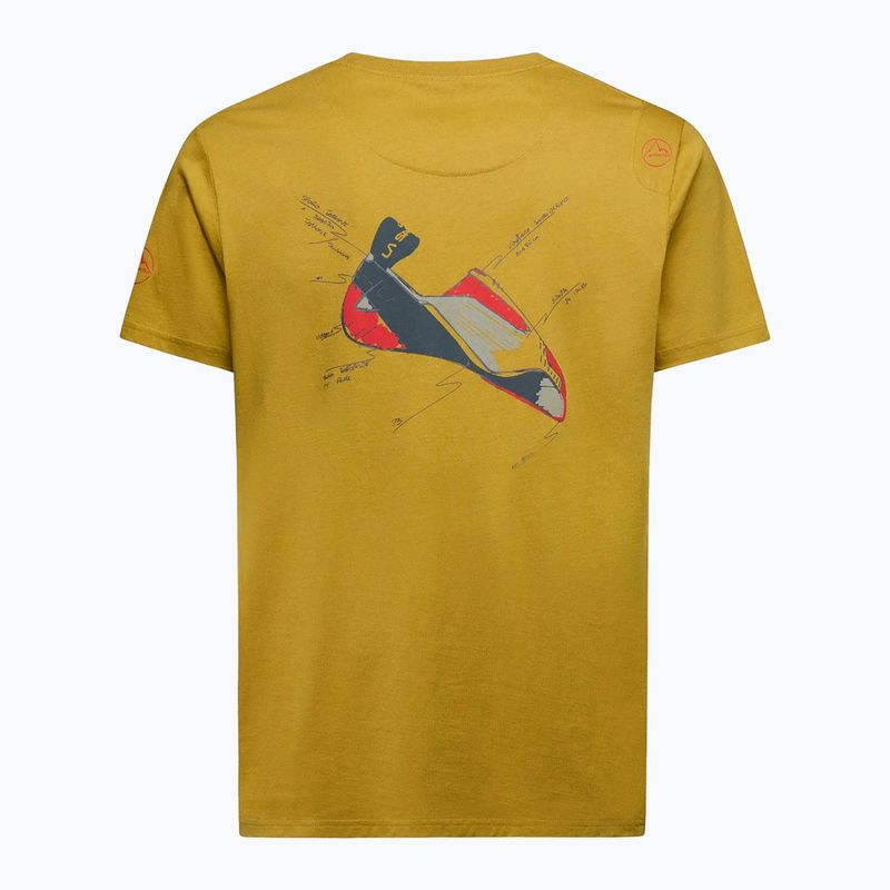 T-shirt uomo La Sportiva Mantra savanna/mountain red 2