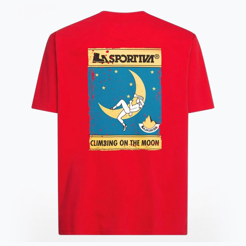 T-shirt uomo La Sportiva Moon Climb mountain red 4