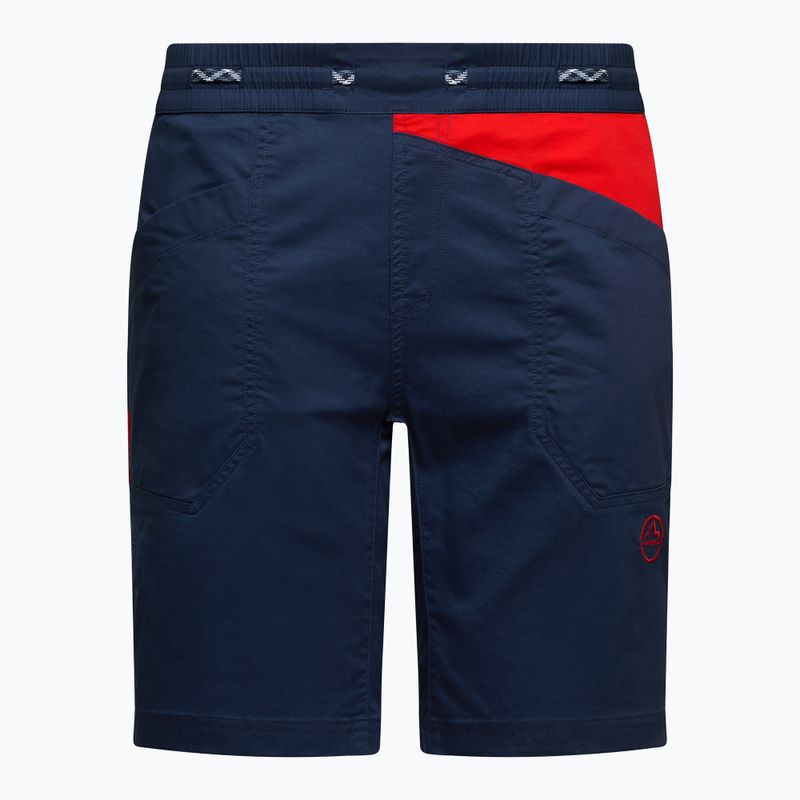 Pantaloncini da trekking La Sportiva Bolt night sky/mountain red da uomo