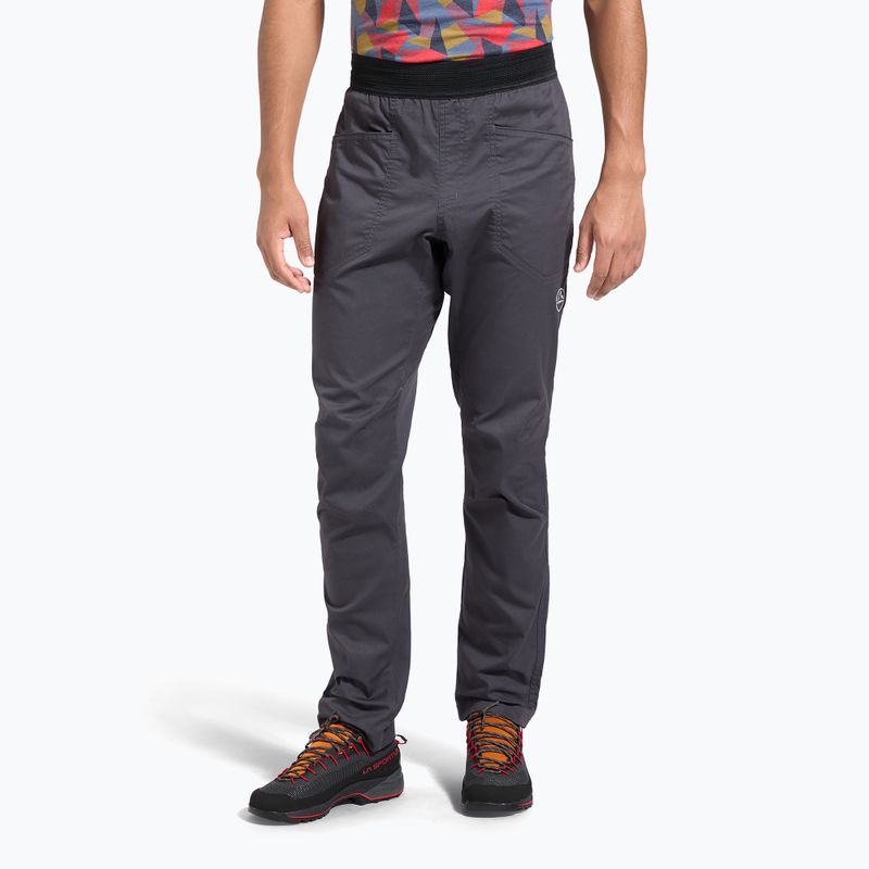 Pantaloni da trekking La Sportiva Roots night onyx/chalk da uomo