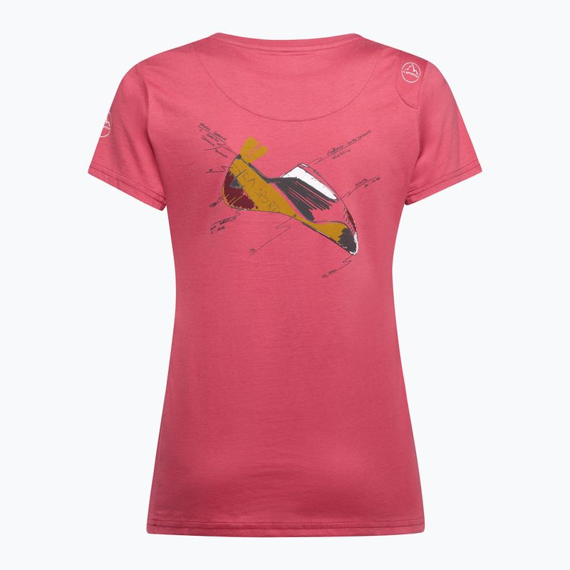 Maglietta La Sportiva Mantra rosebay da donna 2