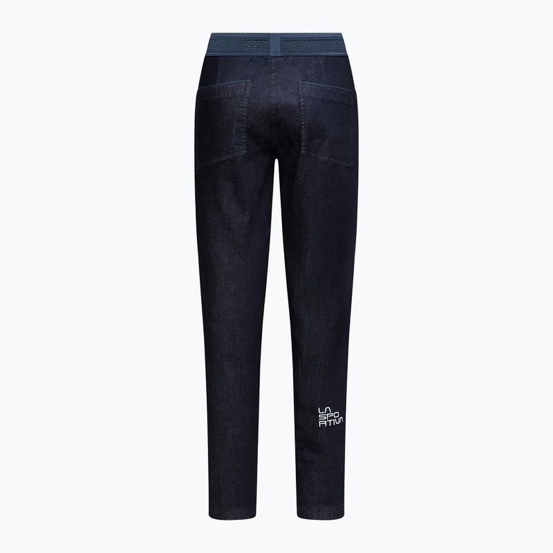 Pantaloni da arrampicata da donna La Sportiva Cave Jeans denim/night sky 4