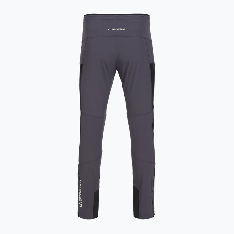 Pantaloni da trekking uomo La Sportiva Aequilibrium Speed onyx/chalk 2