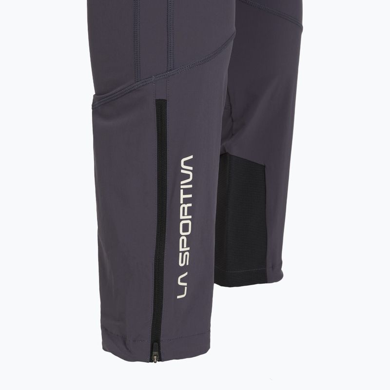 Pantaloni da trekking uomo La Sportiva Aequilibrium Speed onyx/chalk 4