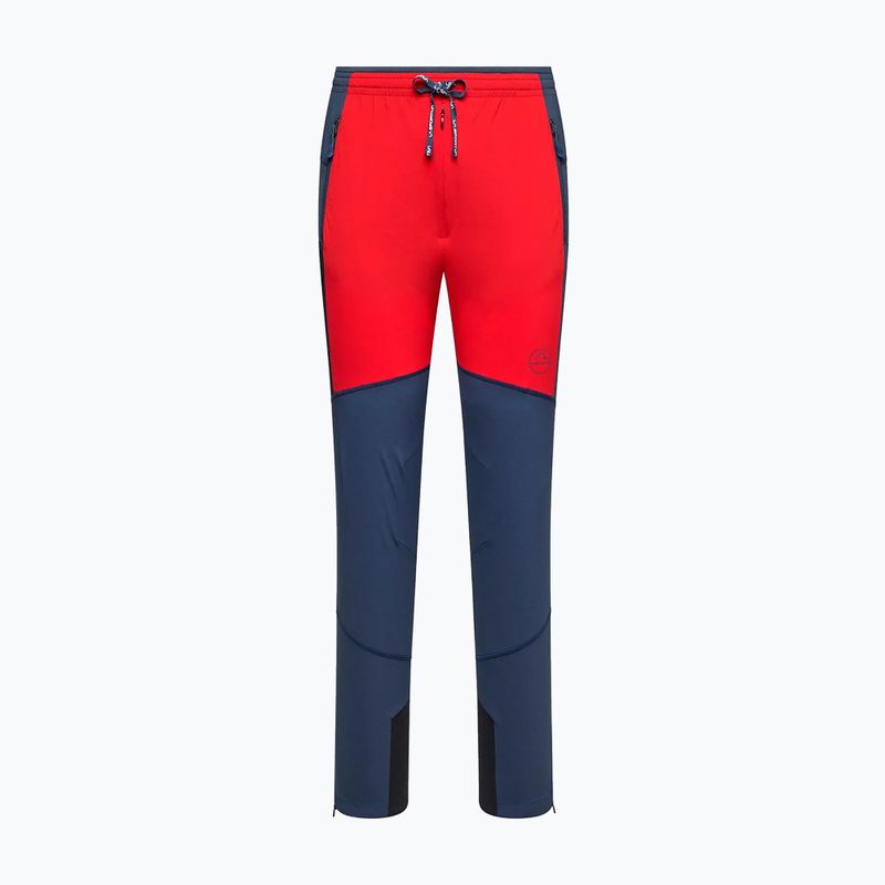 Pantaloni da trekking da uomo La Sportiva Aequilibrium mountain red/night sky 3