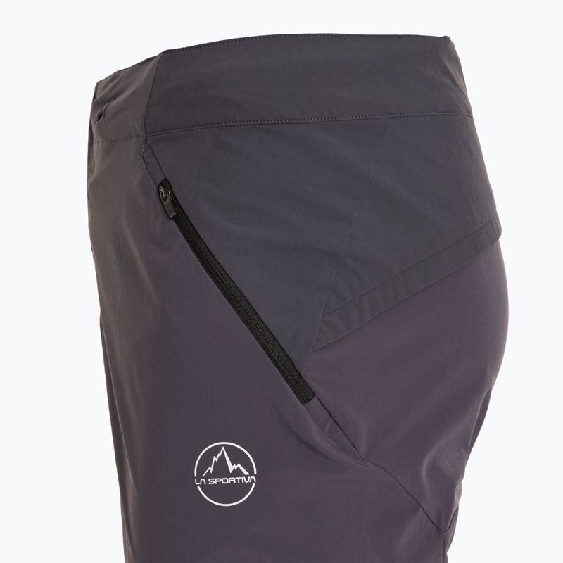 Pantaloncini da trekking da uomo La Sportiva Monument onyx/chalk 3