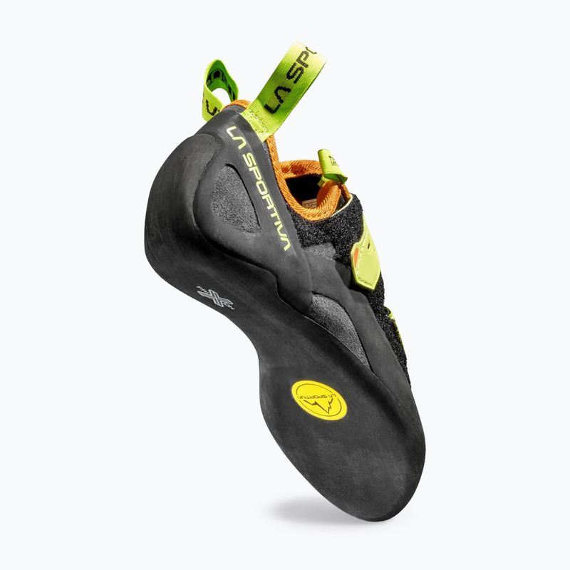 Scarpette da arrampicata uomo La Sportiva Tarantula carbon/lime punch 4