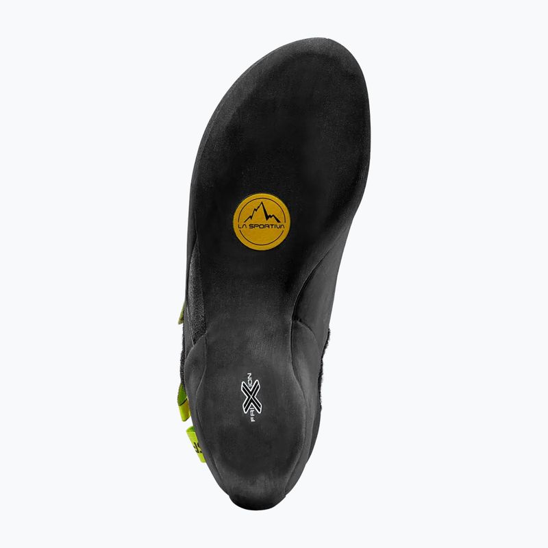 Scarpette da arrampicata uomo La Sportiva Tarantula carbon/lime punch 5