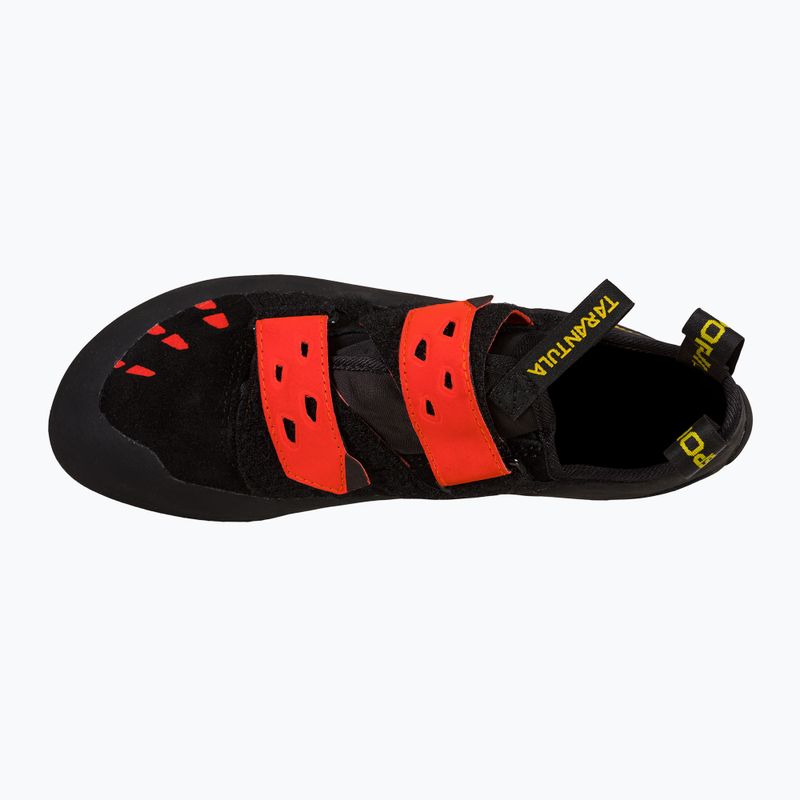 Scarpe da arrampicata La Sportiva da uomo Tarantula nero/poppy 6