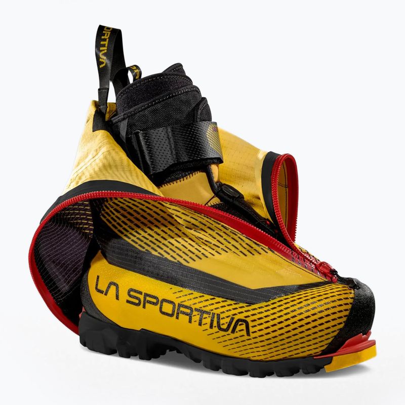 Scarponi da alpinismo La Sportiva Olympus Mons Pro yellow/black 12