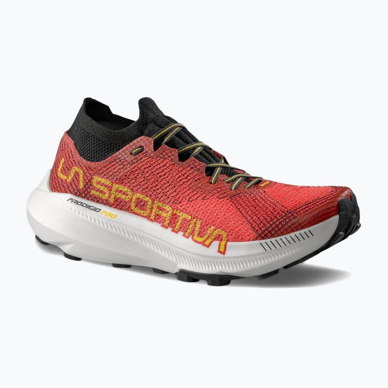 Scarpa da corsa da uomo La Sportiva Prodigio Pro mountain rosso/giallo