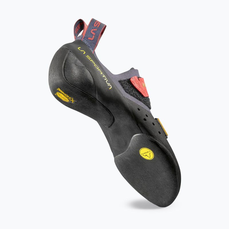 Scarpette da arrampicata uomo La Sportiva Kubo savanna/mountain red 3