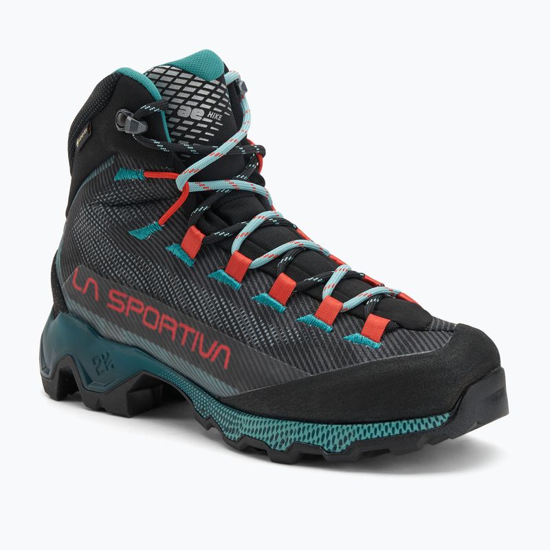 Stivali da trekking da donna La Sportiva Aequilibrium Hike GTX SW24 carbon/ everglade