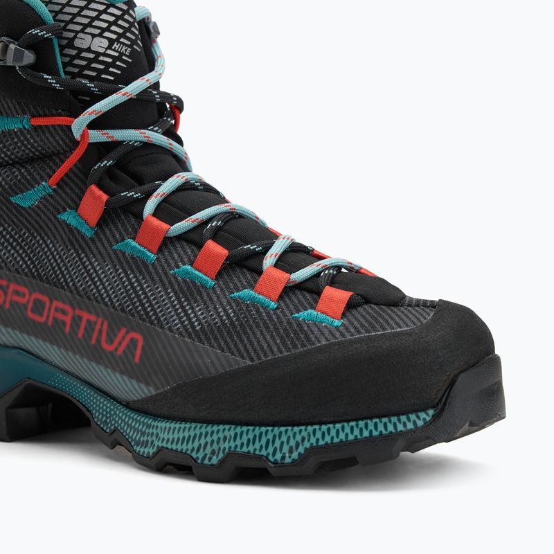 Stivali da trekking da donna La Sportiva Aequilibrium Hike GTX SW24 carbon/ everglade 7
