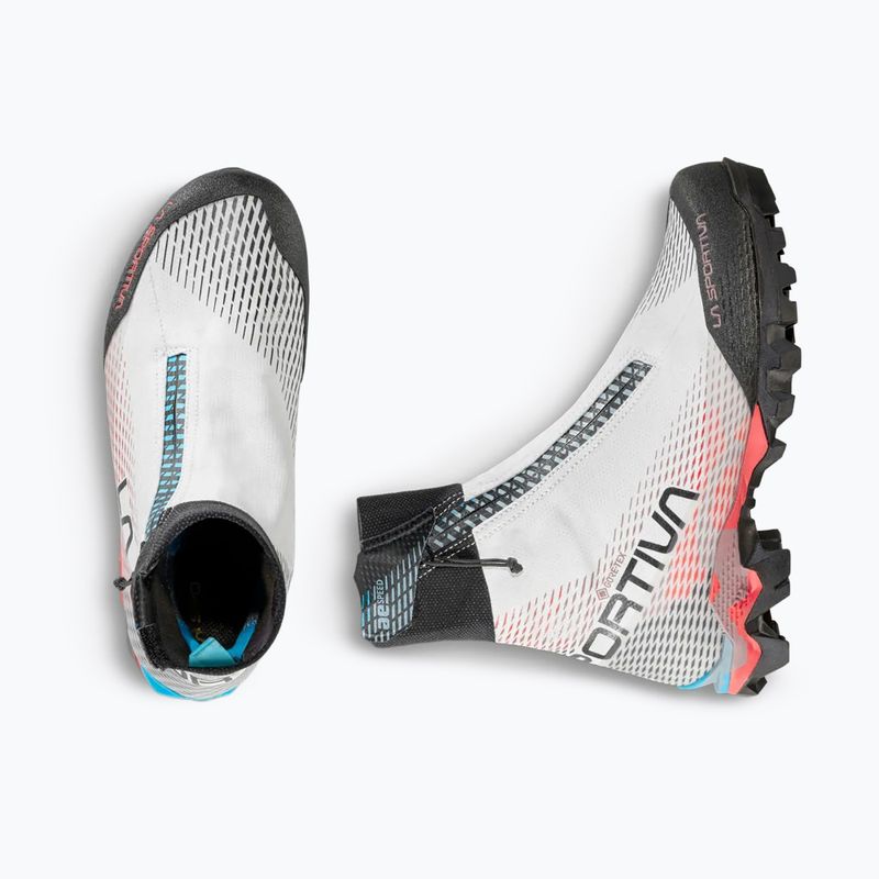 Scarponi da alpinismo donna La Sportiva Aequilibrium Speed GTX white/hibiscus 7