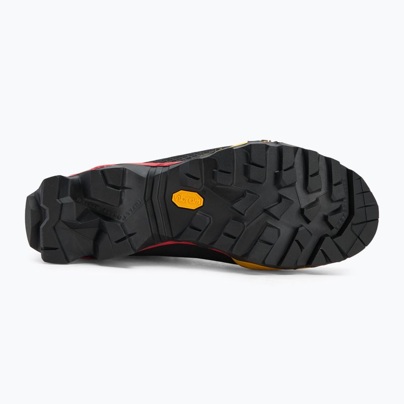 Scarponi da alpinismo uomo La Sportiva Aequilibrium LT GTX black/yellow 4