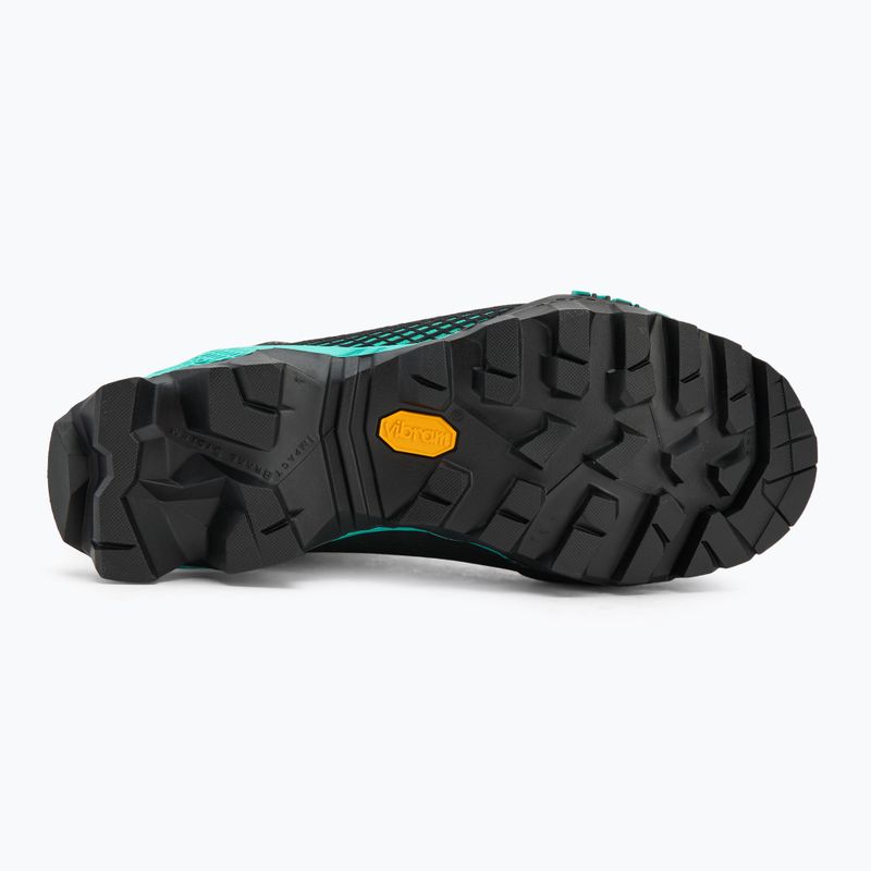 Scarponi da alta montagna donna La Sportiva Aequilibrium ST GTX black/aqua 4