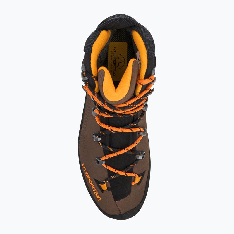 Scarpe da trekking da uomo La Sportiva Aequilibrium Trek GTX chocolate/papaya 5