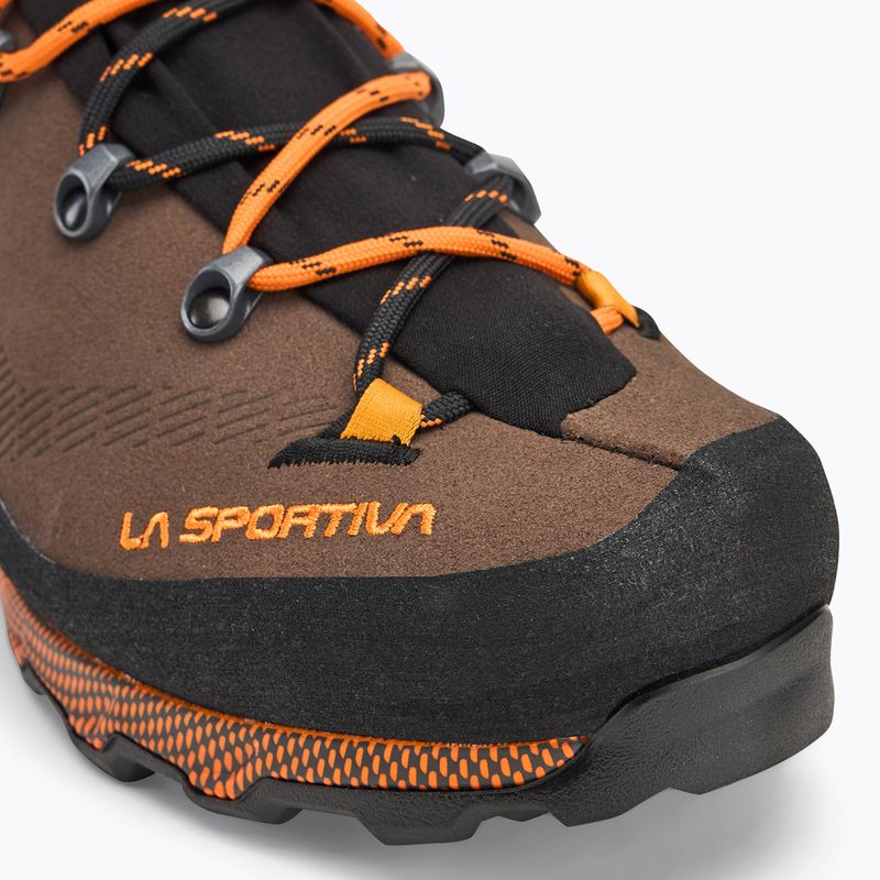 Scarpe da trekking da uomo La Sportiva Aequilibrium Trek GTX chocolate/papaya 7