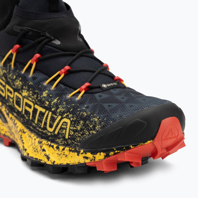 Scarpe da running uomo La Sportiva Uragano GTX black/yellow 7