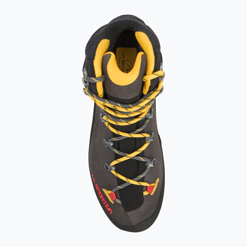 Scarpe da trekking da uomo La Sportiva Aequilibrium Trek GTX carbon/yellow 5