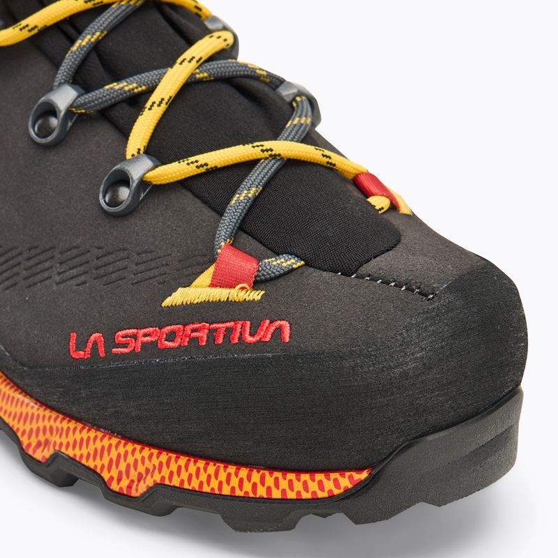 Scarpe da trekking da uomo La Sportiva Aequilibrium Trek GTX carbon/yellow 7