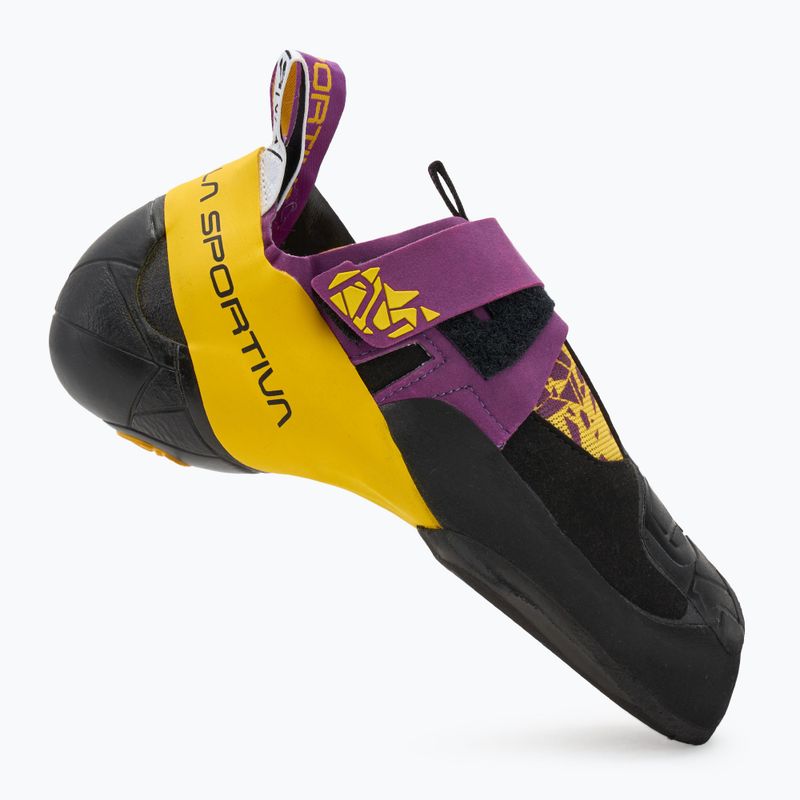 Scarpe da arrampicata uomo La Sportiva Skwama purple/yellow 2