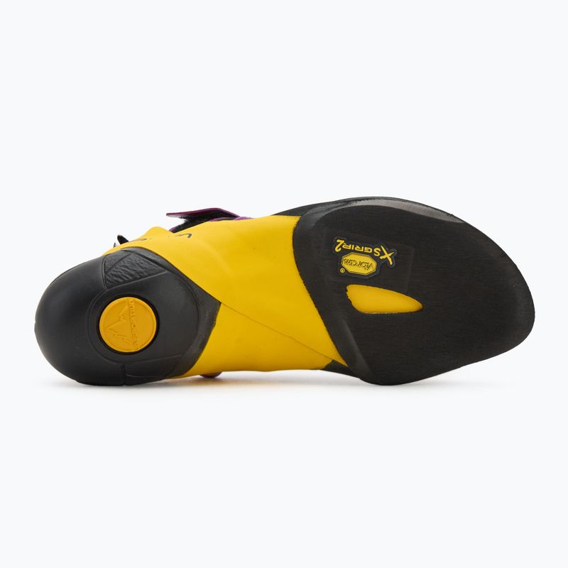 Scarpe da arrampicata uomo La Sportiva Skwama purple/yellow 4