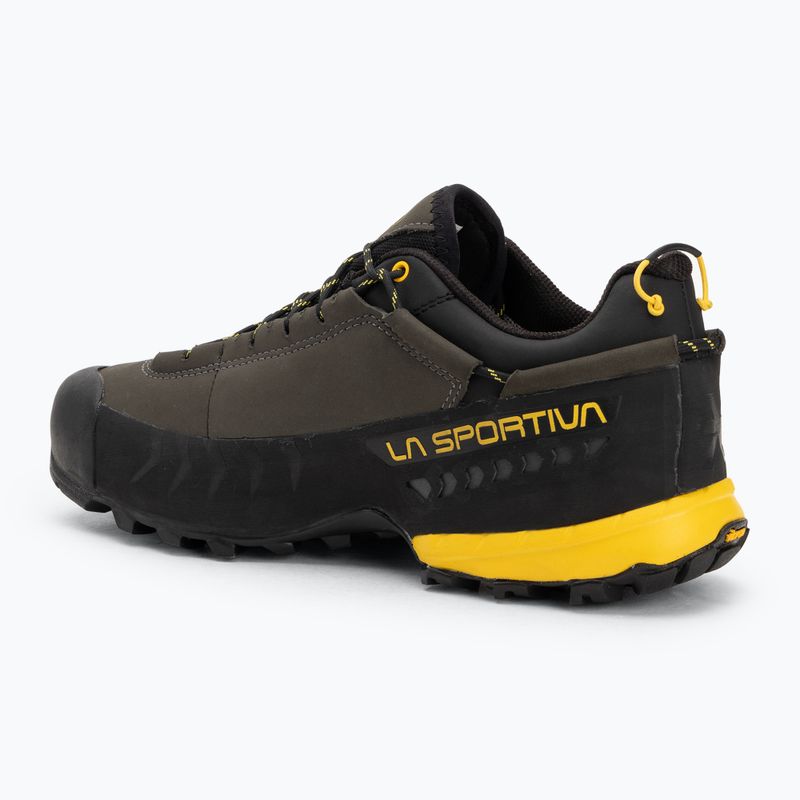 Scarpa da avvicinamento da uomo La Sportiva TX5 Low GTX carbonio/giallo 3