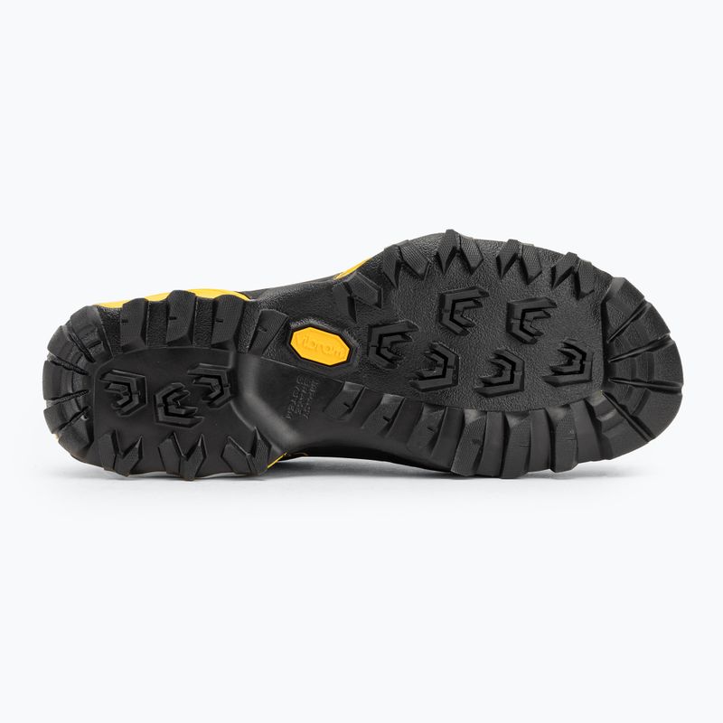 Scarpa da avvicinamento da uomo La Sportiva TX5 Low GTX carbonio/giallo 4