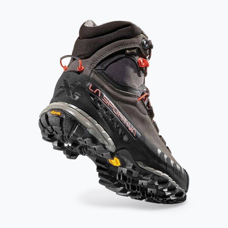 Scarpe da avvicinamento donna La Sportiva TX5 GTX carbon/paprika 10