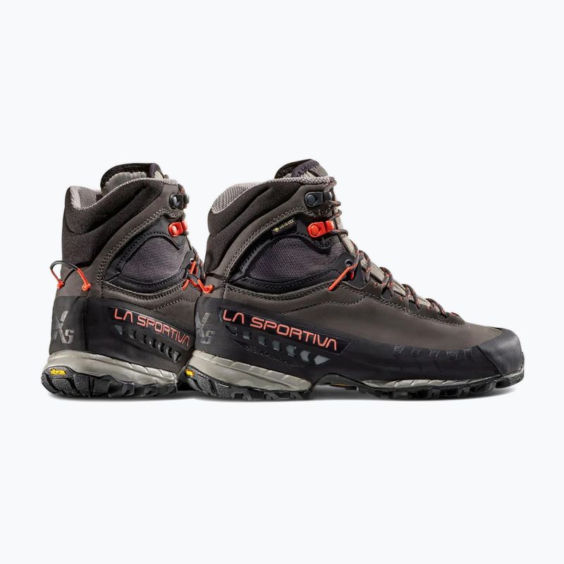 Scarpa da avvicinamento da donna La Sportiva TX5 GTX carbonio/paprika 5