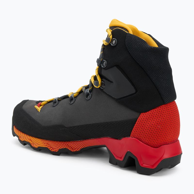 Scarpe da trekking da uomo La Sportiva Aequilibrium Trek GTX carbon/yellow 3