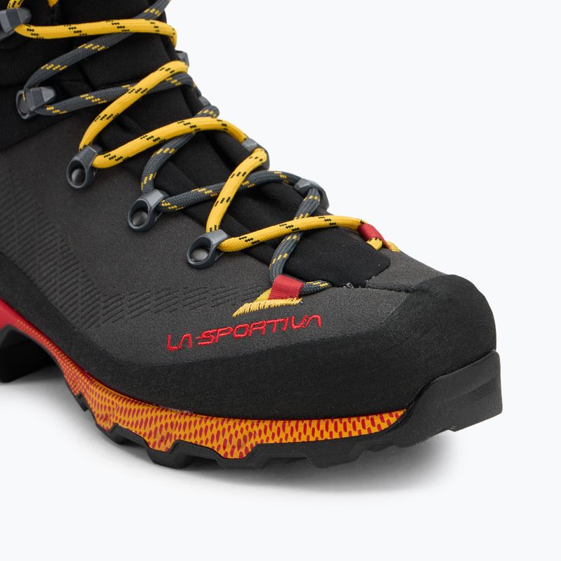 Scarpe da trekking da uomo La Sportiva Aequilibrium Trek GTX carbon/yellow 7