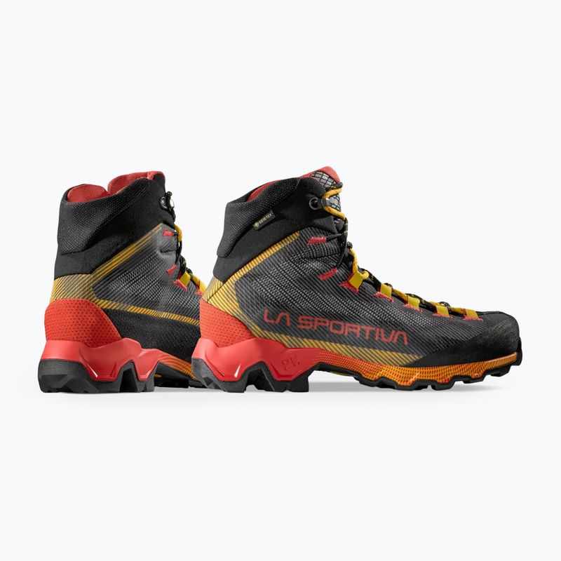 Scarpe da trekking uomo La Sportiva Aequilibrium Hike GTX carbon/yellow 11