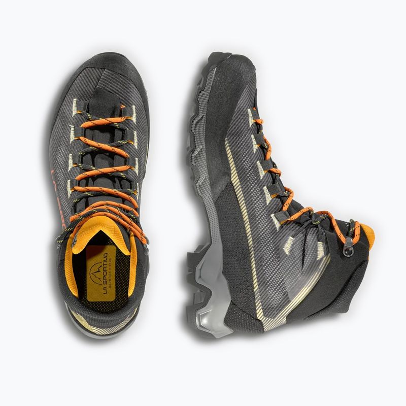 Scarpe da trekking uomo La Sportiva Aequalibrum Hike GTX carbon/papaya 5