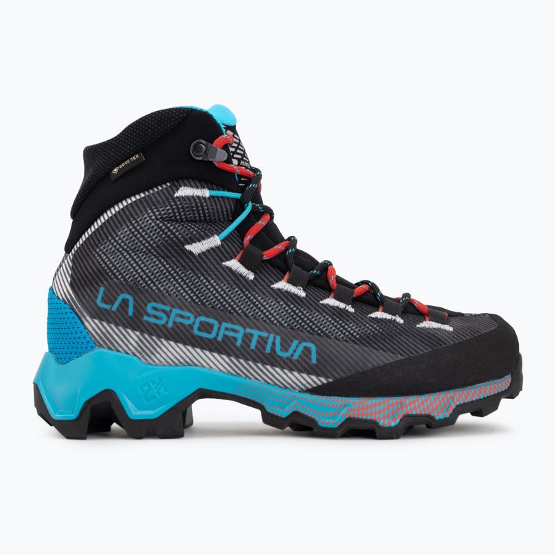 Scarpe da trekking donna La Sportiva Aequalibrum Hike GTX carbon/malibu blue 2