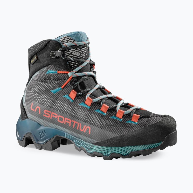 Scarpe da trekking donna La Sportiva Aequilibrium Hike GTX carbon/everglade 9