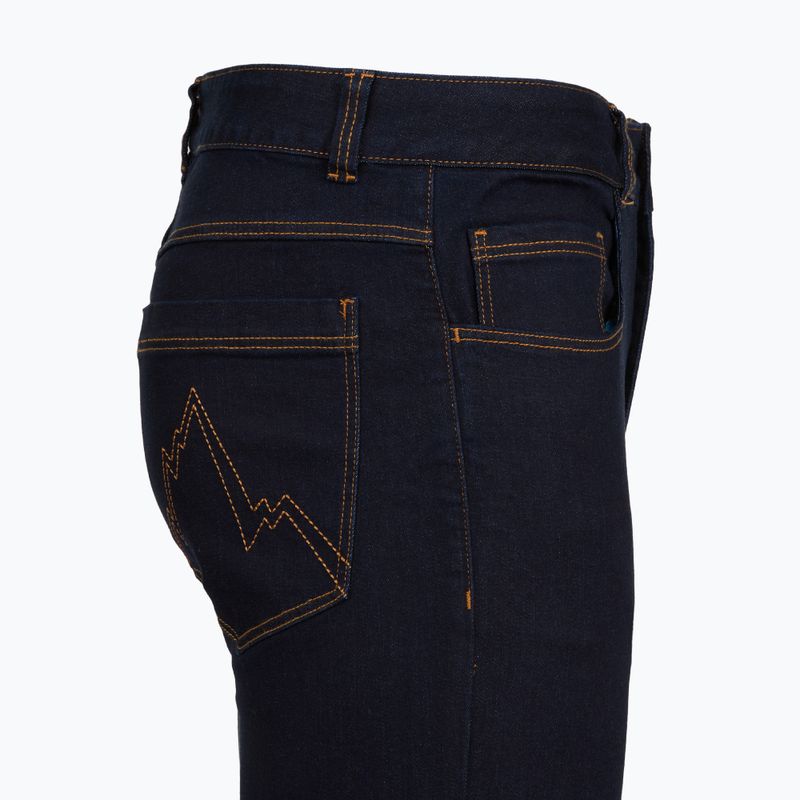 Pantaloni da arrampicata da uomo La Sportiva Eldo Jeans 2.0 jeans/deep sea 3