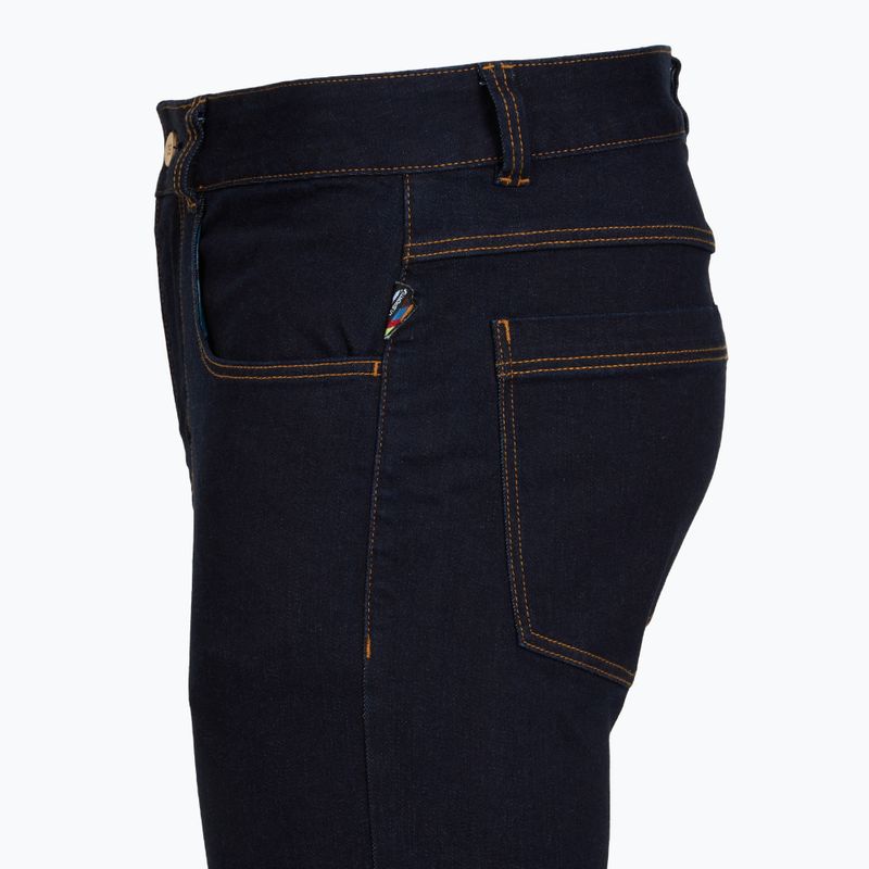 Pantaloni da arrampicata da uomo La Sportiva Eldo Jeans 2.0 jeans/deep sea 4
