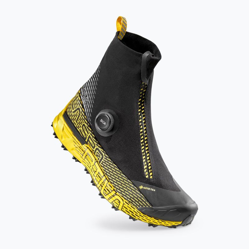 Scarpe da running uomo La Sportiva Cyklon Cross GTX black/yellow 11