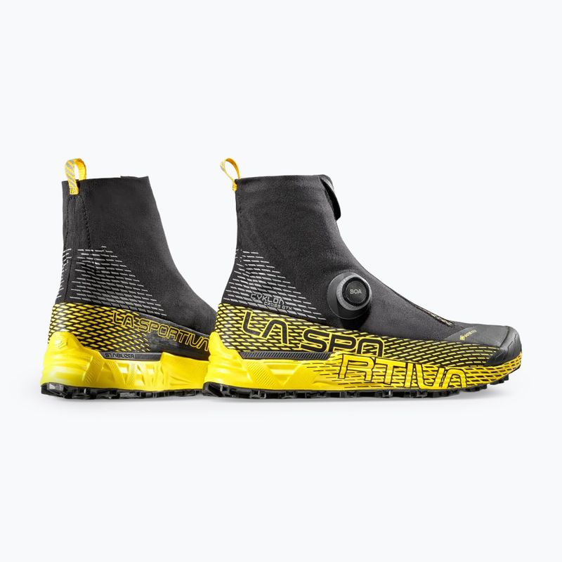 Scarpe da running uomo La Sportiva Cyklon Cross GTX black/yellow 15