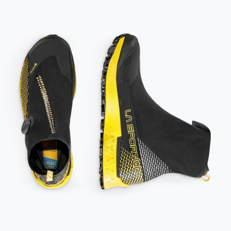 Scarpe da running uomo La Sportiva Cyklon Cross GTX black/yellow 16